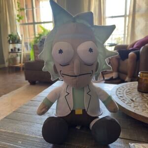 Rick &‎ Morty Plush Toy Rick Sanchez Large 16 Inches Stuffed Animal